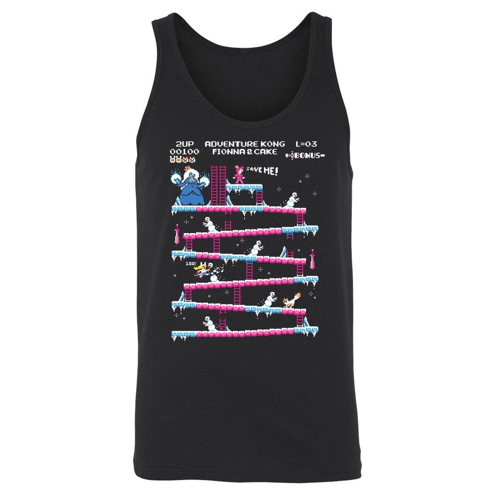 Unisex Jersey Tank - UVVGDRDZ - Black - 1