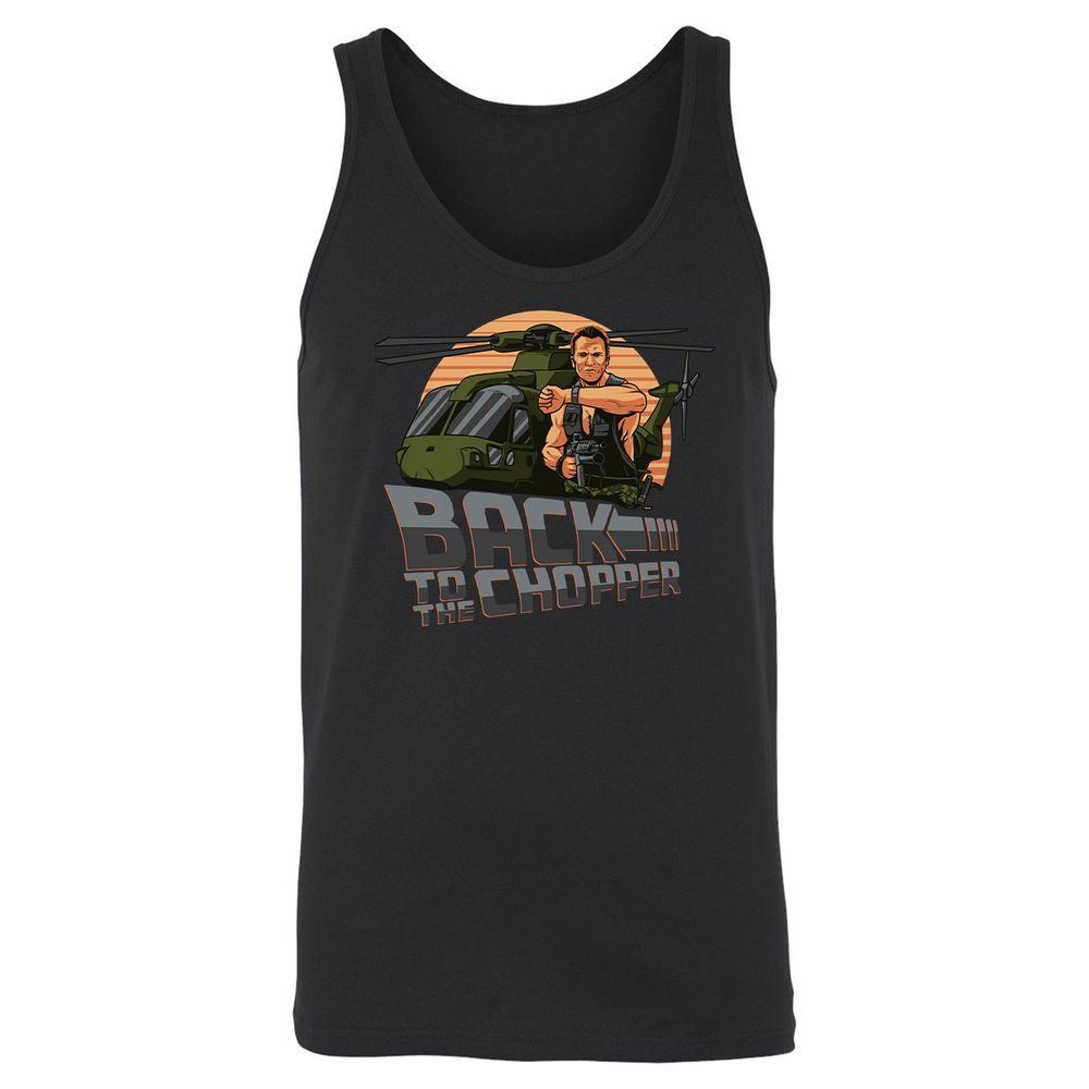 Unisex Jersey Tank - QJZC8J2L - Black - 1
