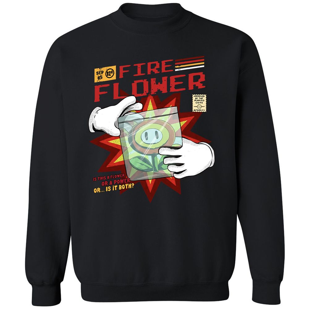 Classic Unisex Sweatshirt - 4NFV9QYR - Black - 1