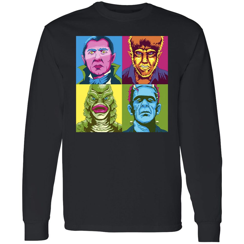 Long Sleeve T-Shirt - 585XHMFG - Black - 1