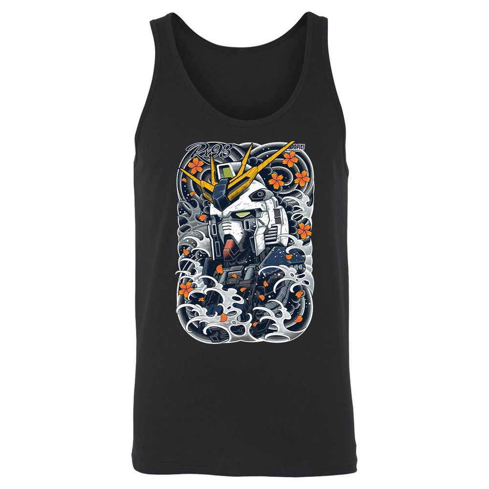 Unisex Jersey Tank - FM2EZGRL - Black - 1