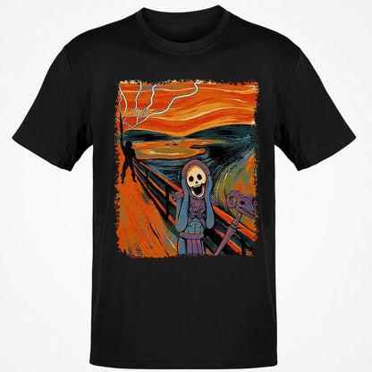 Classic Unisex T-Shirt - RX9WU1QH - Black - 1