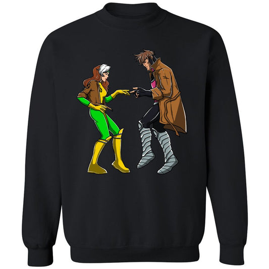 Classic Unisex Sweatshirt - SNFLS83U - Black - 1