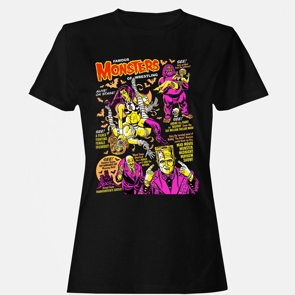 Women's T-Shirt - MPG4UH9B - Black - 1