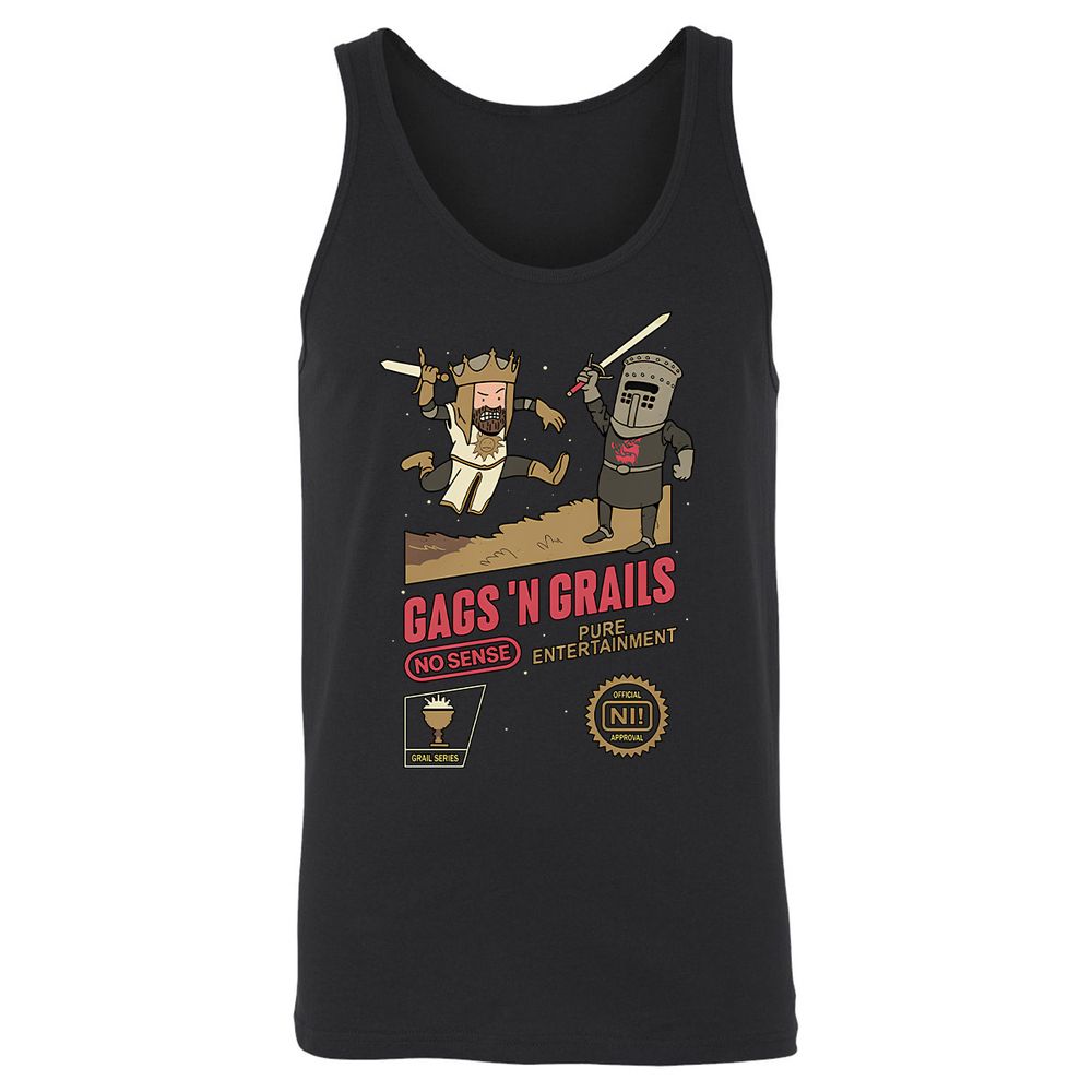 Unisex Jersey Tank - 8G68HNUN - Black - 1