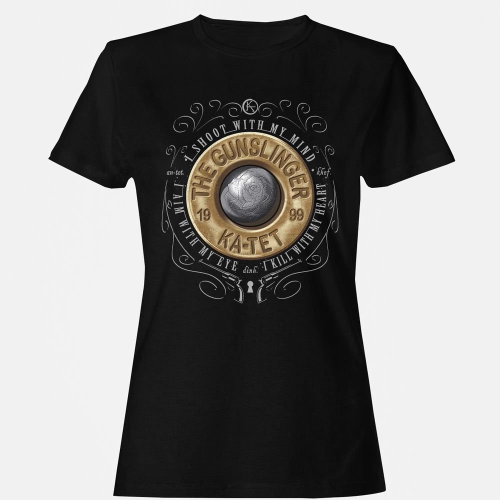 Women's T-Shirt - 7XUYXPV7 - Black - 1