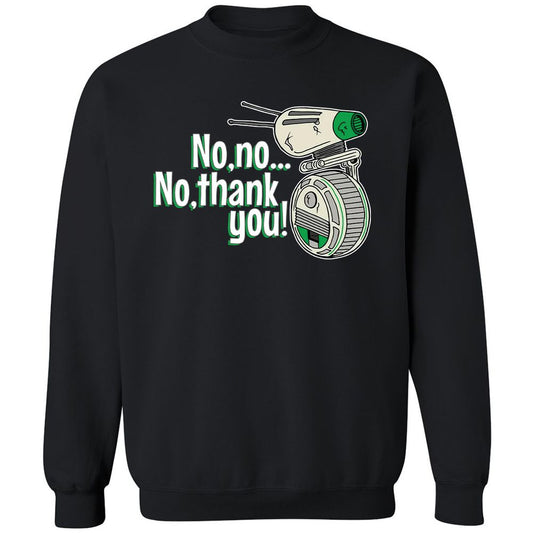 Classic Unisex Sweatshirt - JJSRW19J - Black - 1