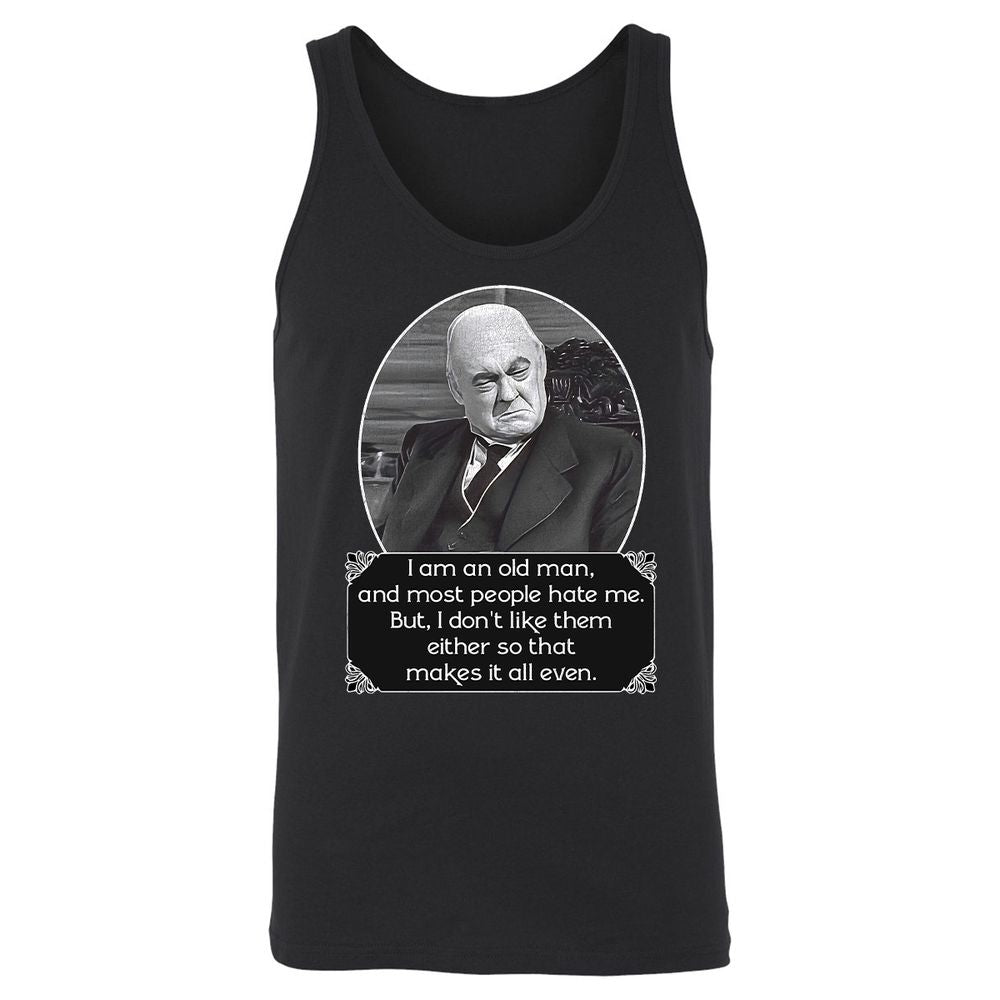 Unisex Jersey Tank - XCW6KEFJ - Black - 1