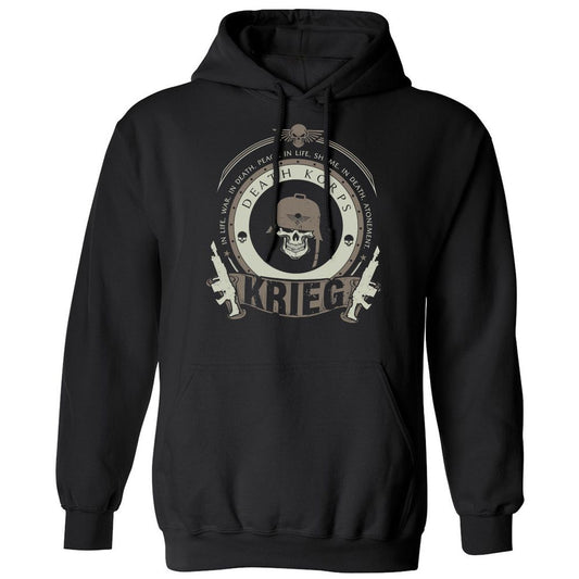 Classic Unisex Hoodie - QCGWE6KQ - Black - 1
