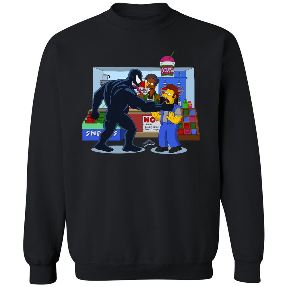 Classic Unisex Sweatshirt - ZRB2CC54 - Black - 1