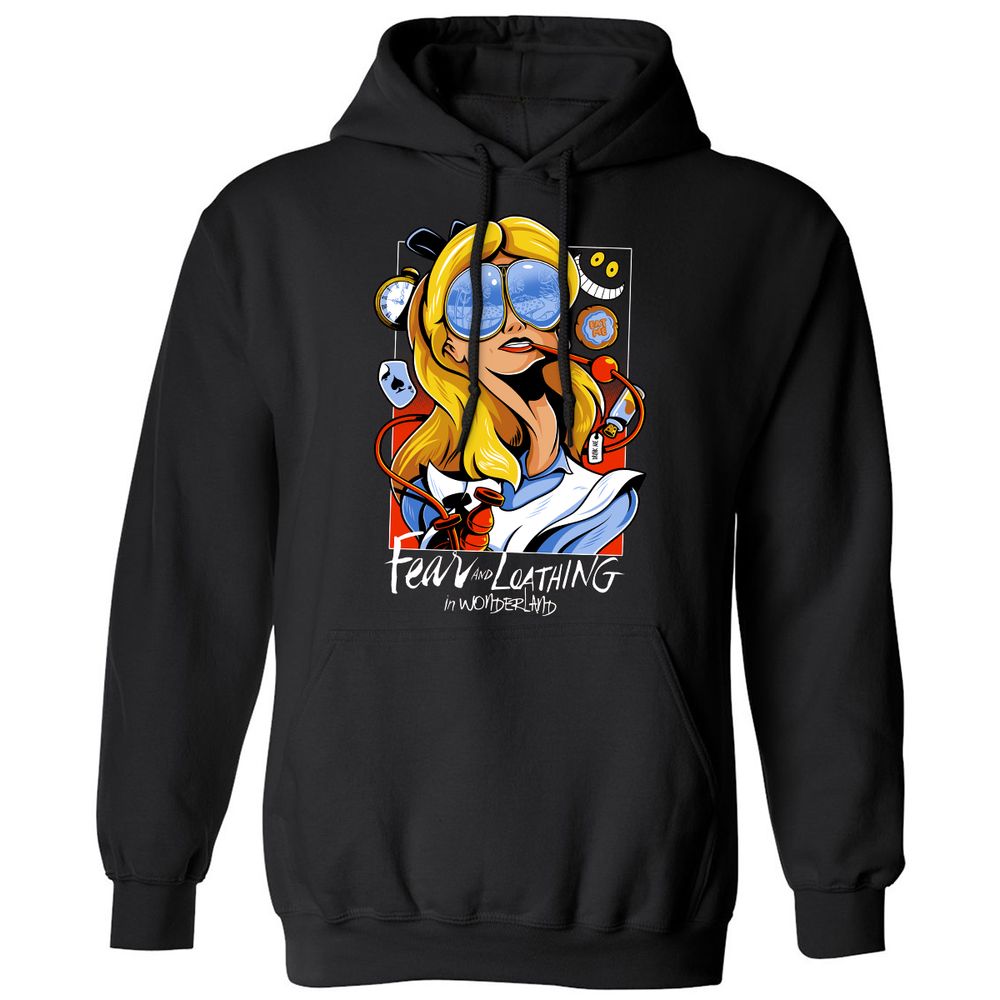 Classic Unisex Hoodie - Y8HKLN23 - Black - 1