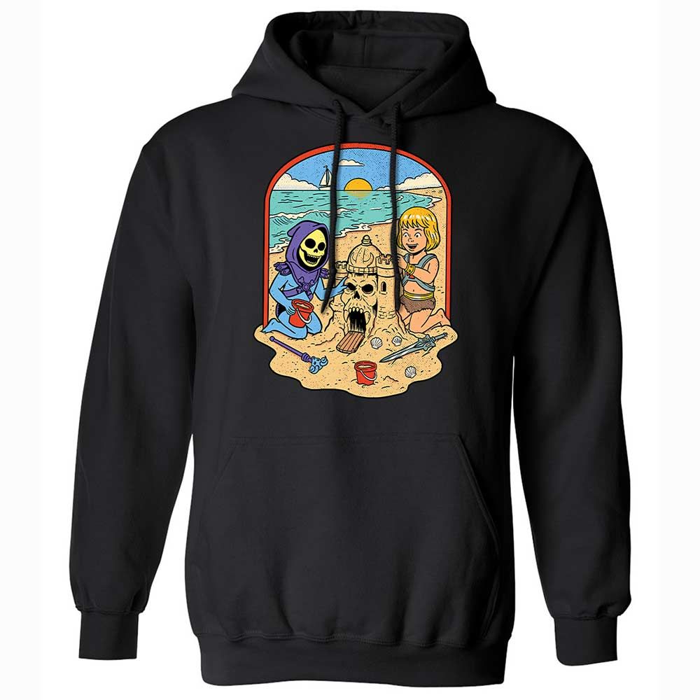 Classic Unisex Hoodie - C6LFYZ8D - Black - 1