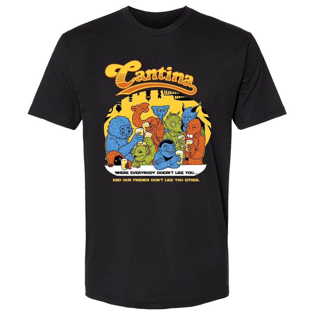 Premium Unisex T-Shirt - PS7VC184 - Black - 1