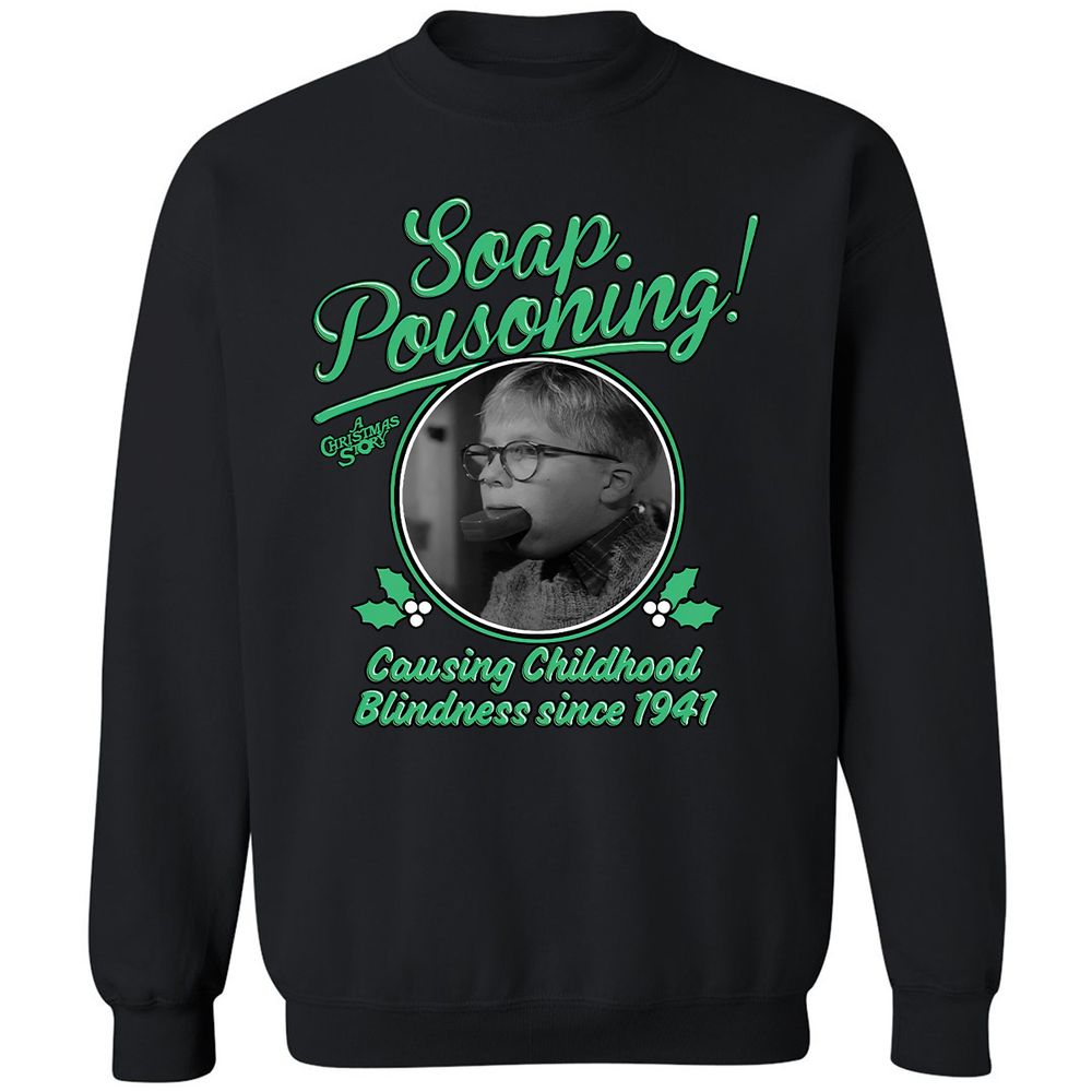 Classic Unisex Sweatshirt - 6SF3L3S6 - Black - 1