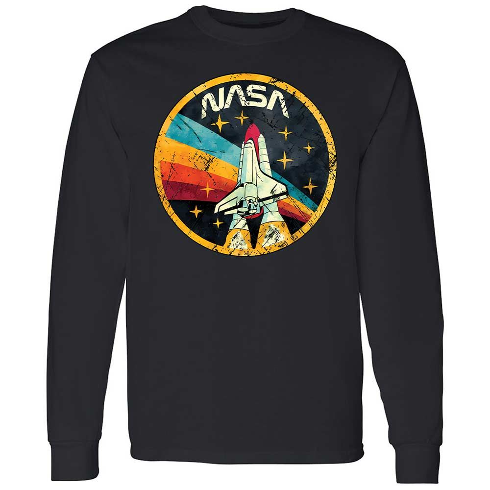 USA Space Agency Vintage Colors - Black - 1