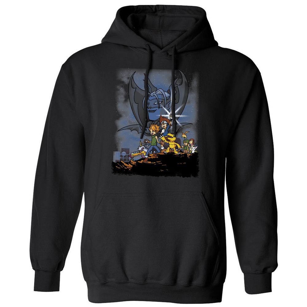 Classic Unisex Hoodie - P9THYATU - Black - 1