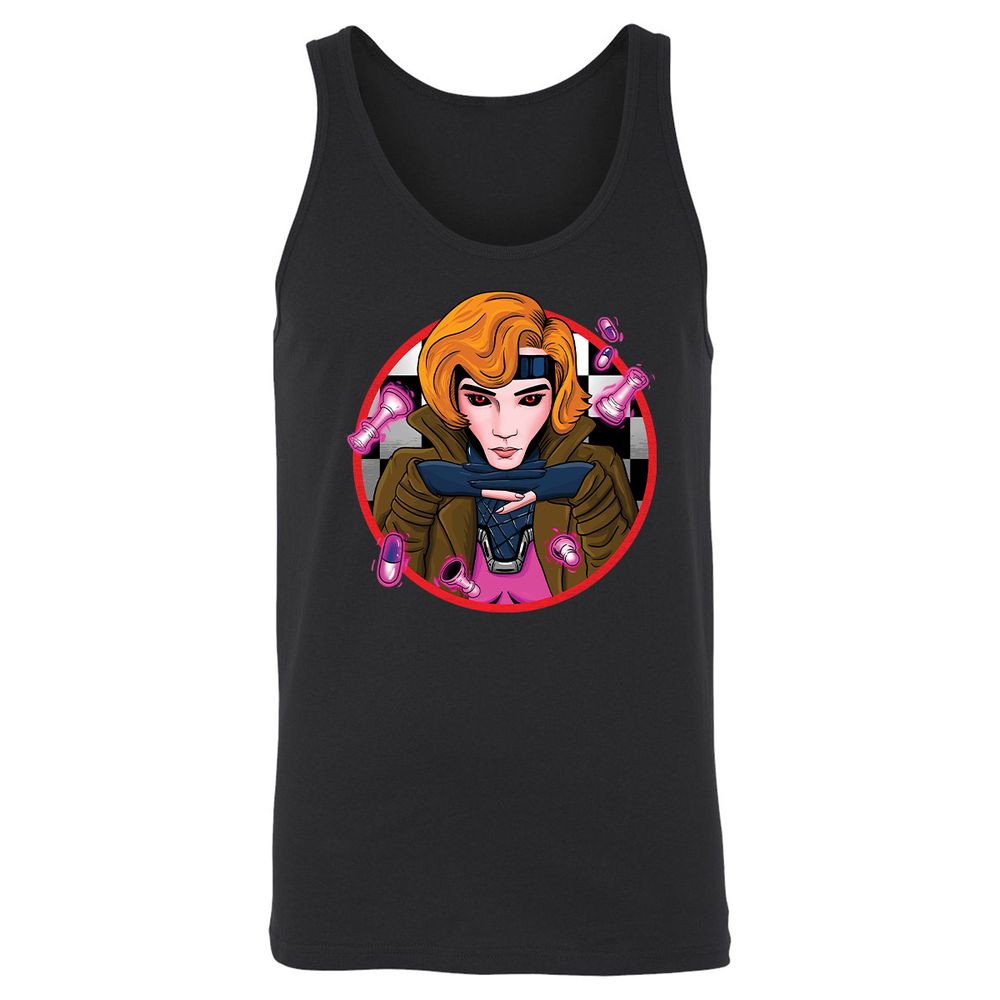 Unisex Jersey Tank - BGCS667Q - Black - 1