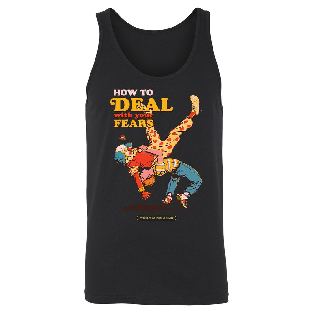 Unisex Jersey Tank - XBD75GV7 - Black - 1