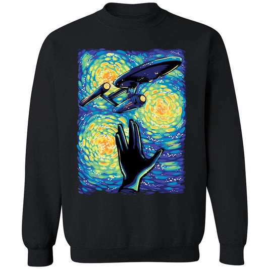 Classic Unisex Sweatshirt - CTHE73J7 - Black - 1