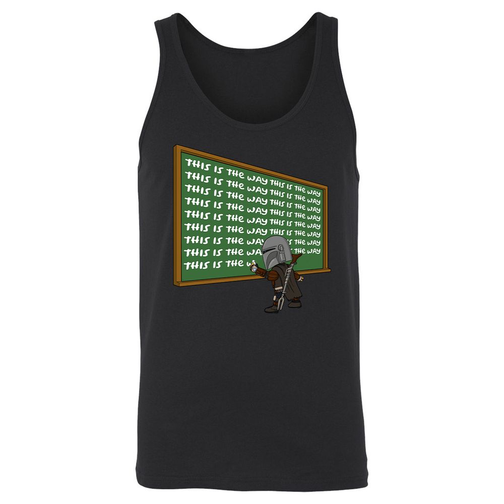 Unisex Jersey Tank - ASLK4LBB - Black - 1