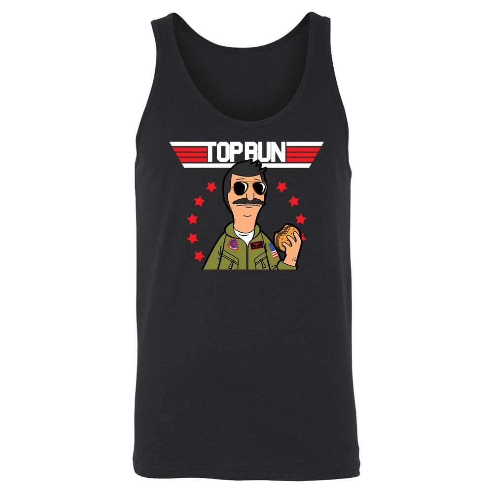 Unisex Jersey Tank - PRLT8F7Z - Black - 1