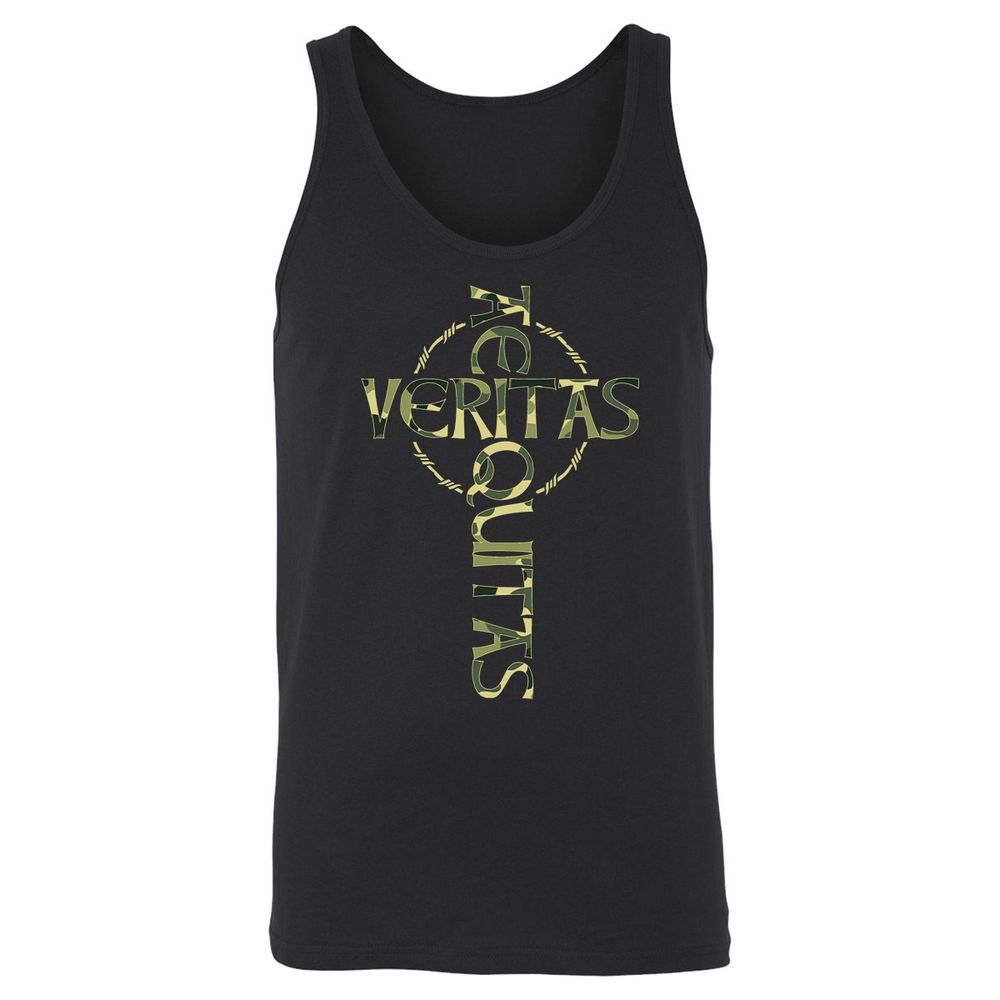 Unisex Jersey Tank - 2VM2LLTQ - Black - 1