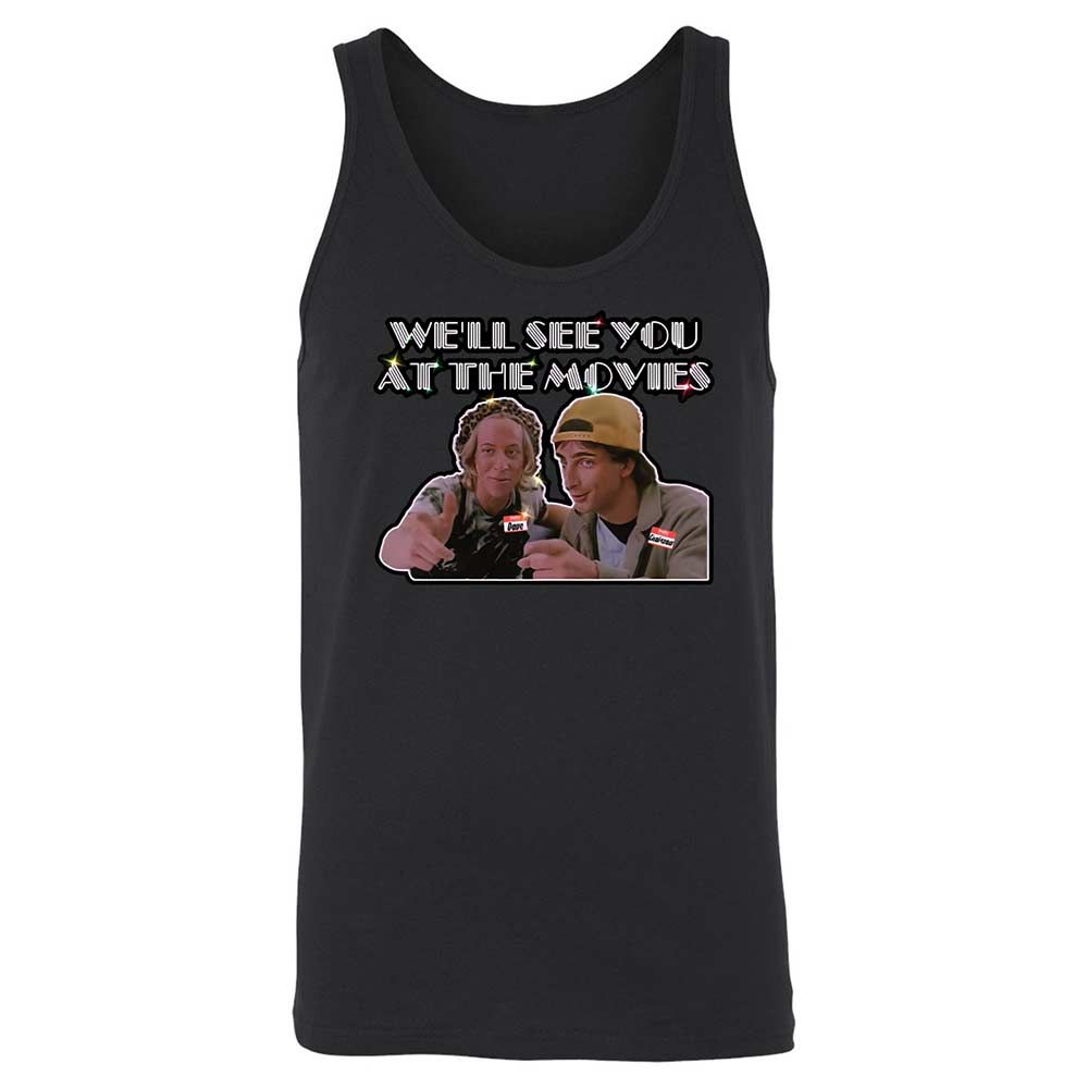 Unisex Jersey Tank - JRY42N5M - Black - 1