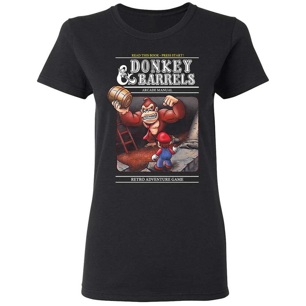 Women's T-Shirt - D4Z3PTW5 - Black - 1