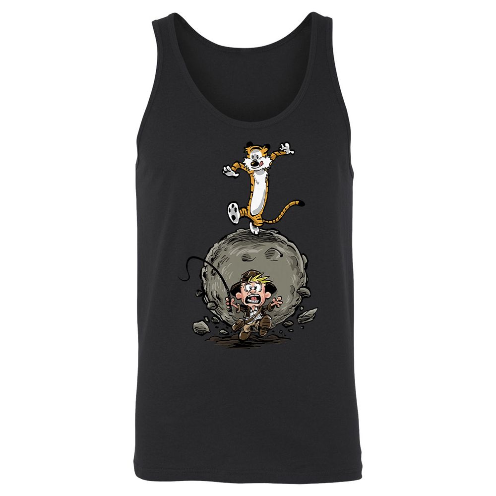 Unisex Jersey Tank - B6V2NNYM - Black - 1