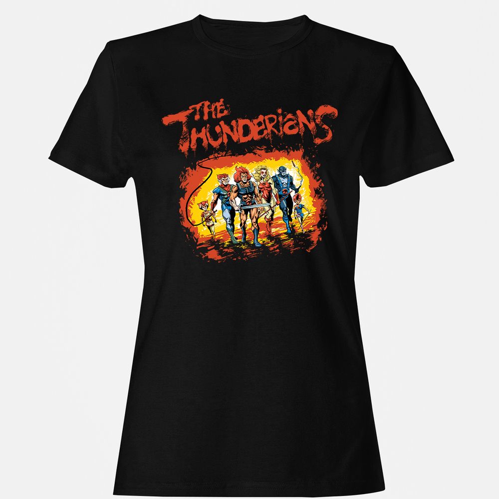 Women's T-Shirt - QMPQXFM8 - Black - 1