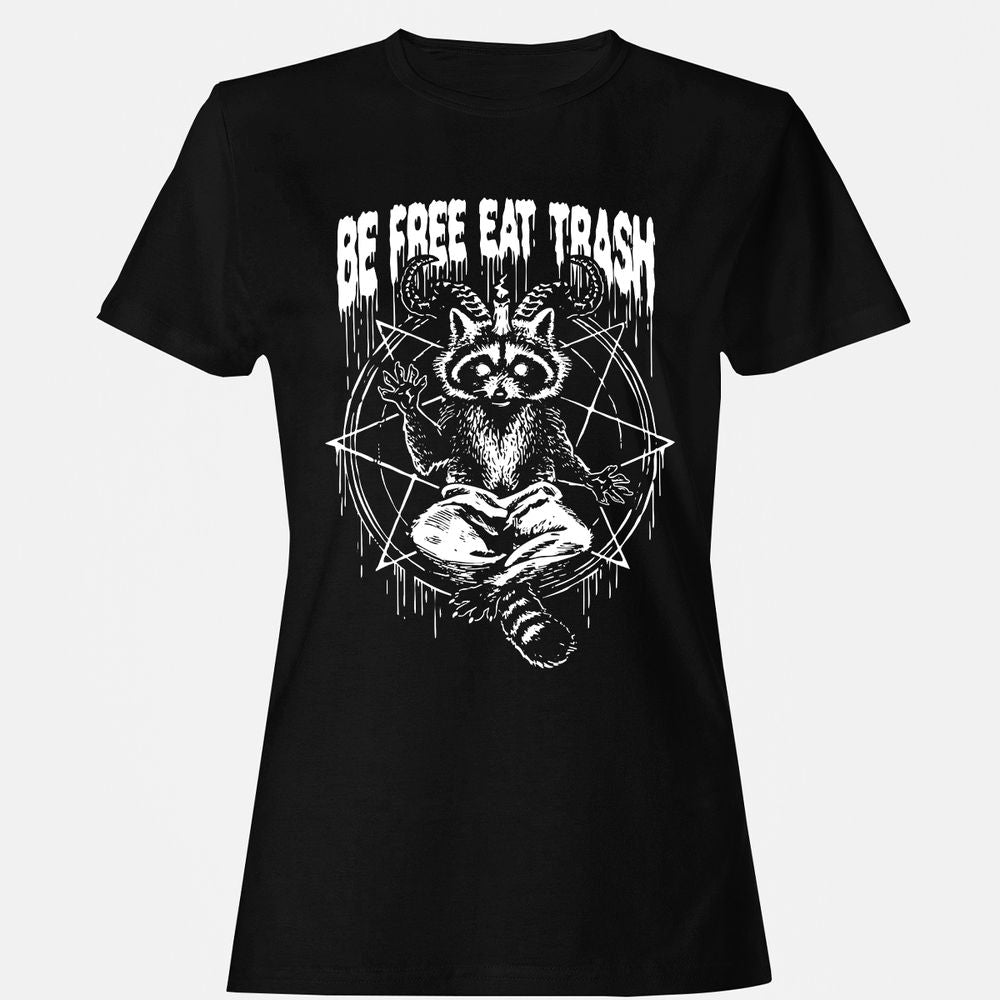 Women's T-Shirt - PYFUFE5R - Black - 1