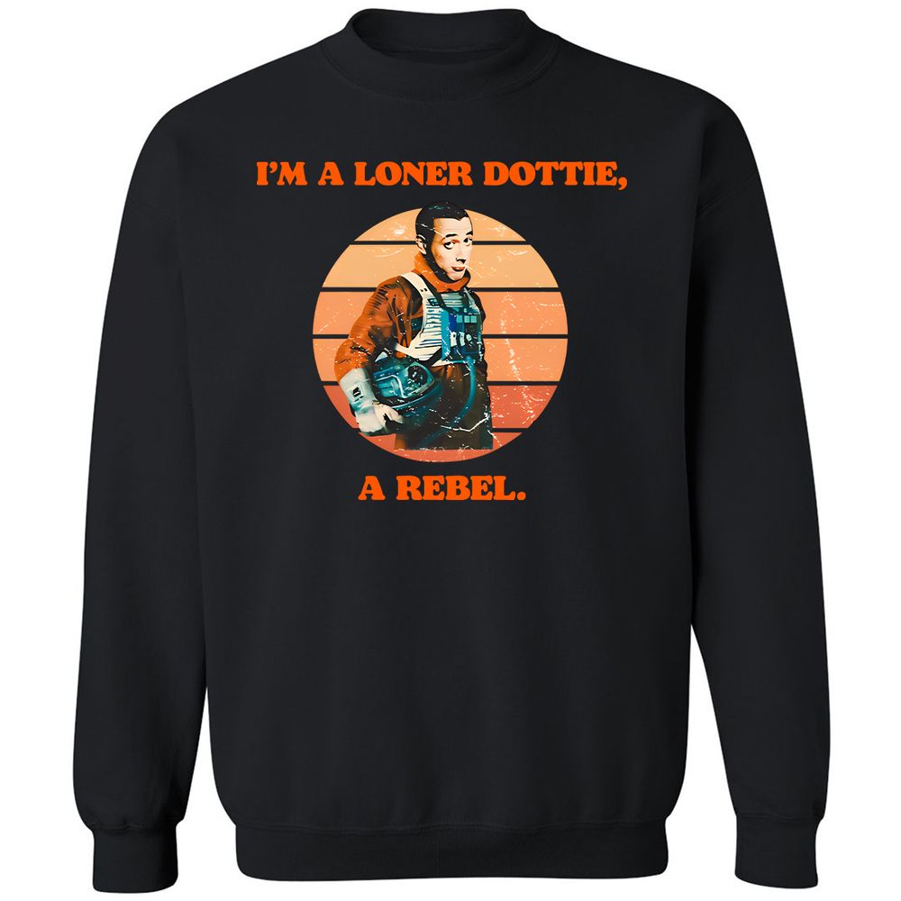 I'm a loner dottie a rebel - Black - 1
