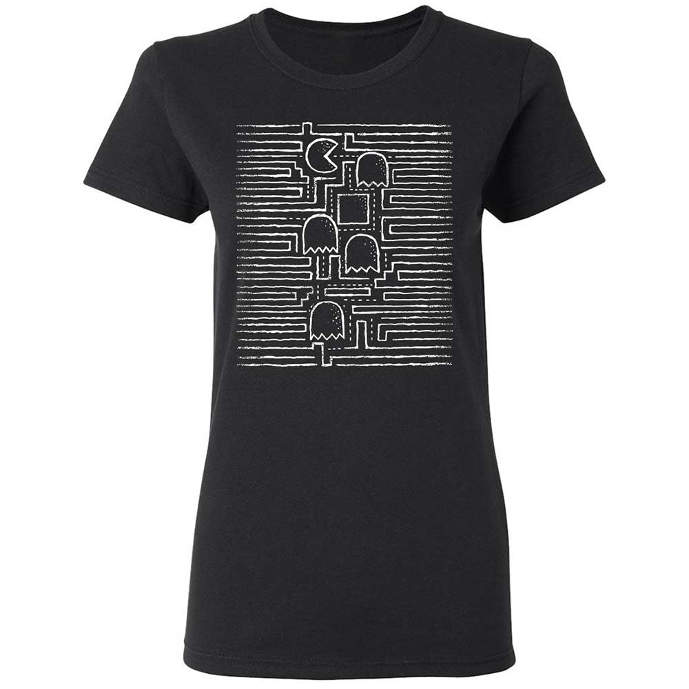 Women's T-Shirt - 5ZAJU3DC - Black - 1
