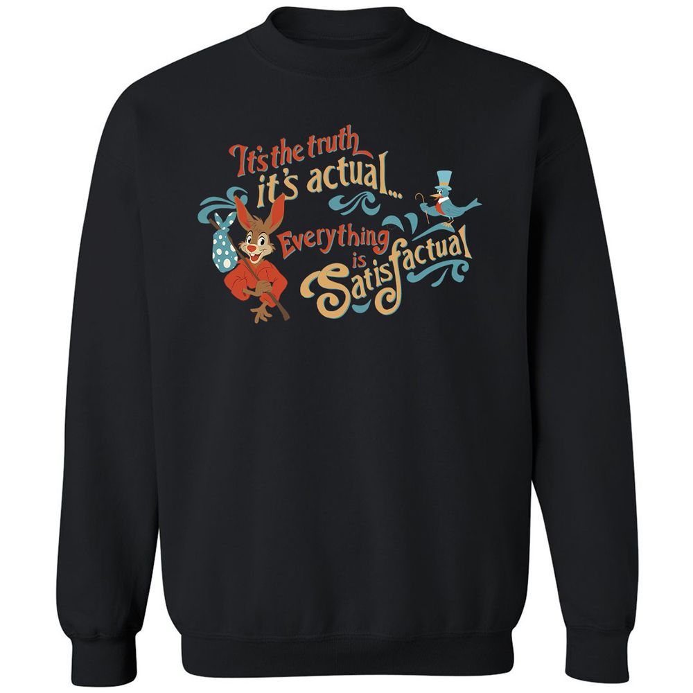 Classic Unisex Sweatshirt - XFHZJB8R - Black - 1