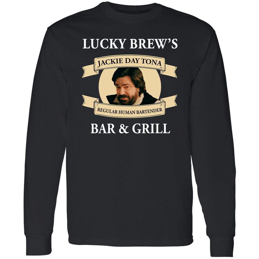 Long Sleeve T-Shirt - B44X1KDE - Black - 1
