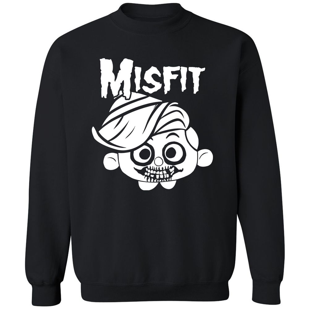 Classic Unisex Sweatshirt - EVJFJDSB - Black - 1
