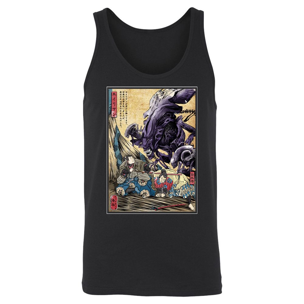 Unisex Jersey Tank - ECN49UVC - Black - 1