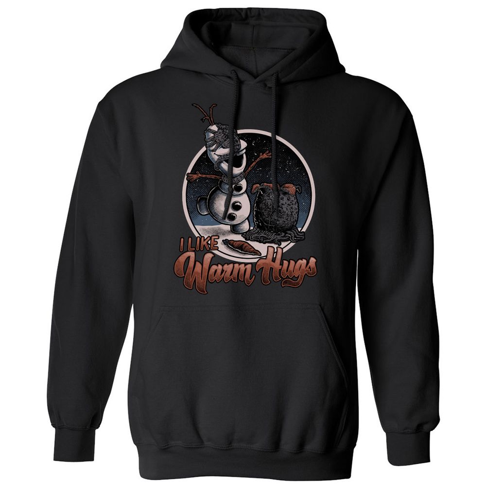 Classic Unisex Hoodie - DL55VXKT - Black - 1