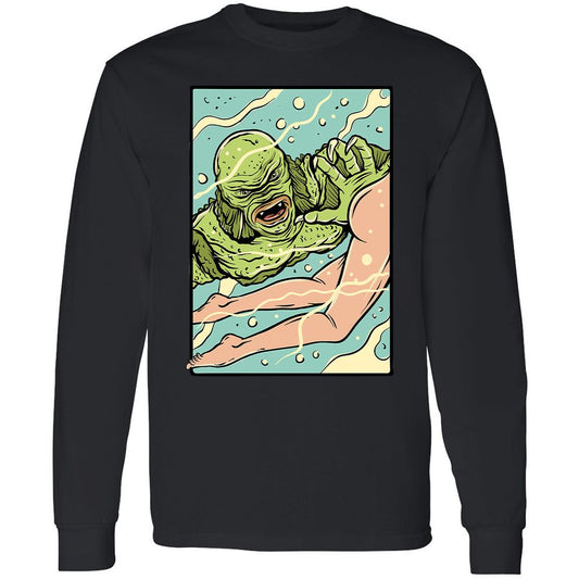 Long Sleeve T-Shirt - 2MUST22W - Black - 1