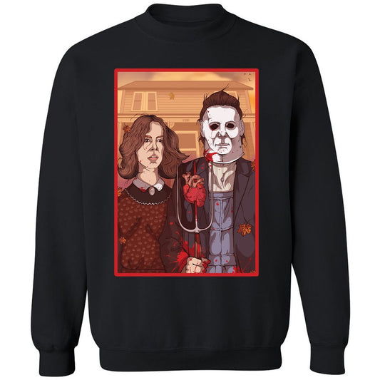 Classic Unisex Sweatshirt - 67XP9694 - Black - 1