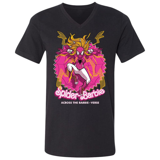 Unisex V-Neck T-Shirt - AJGCBYP3 - Black - 1