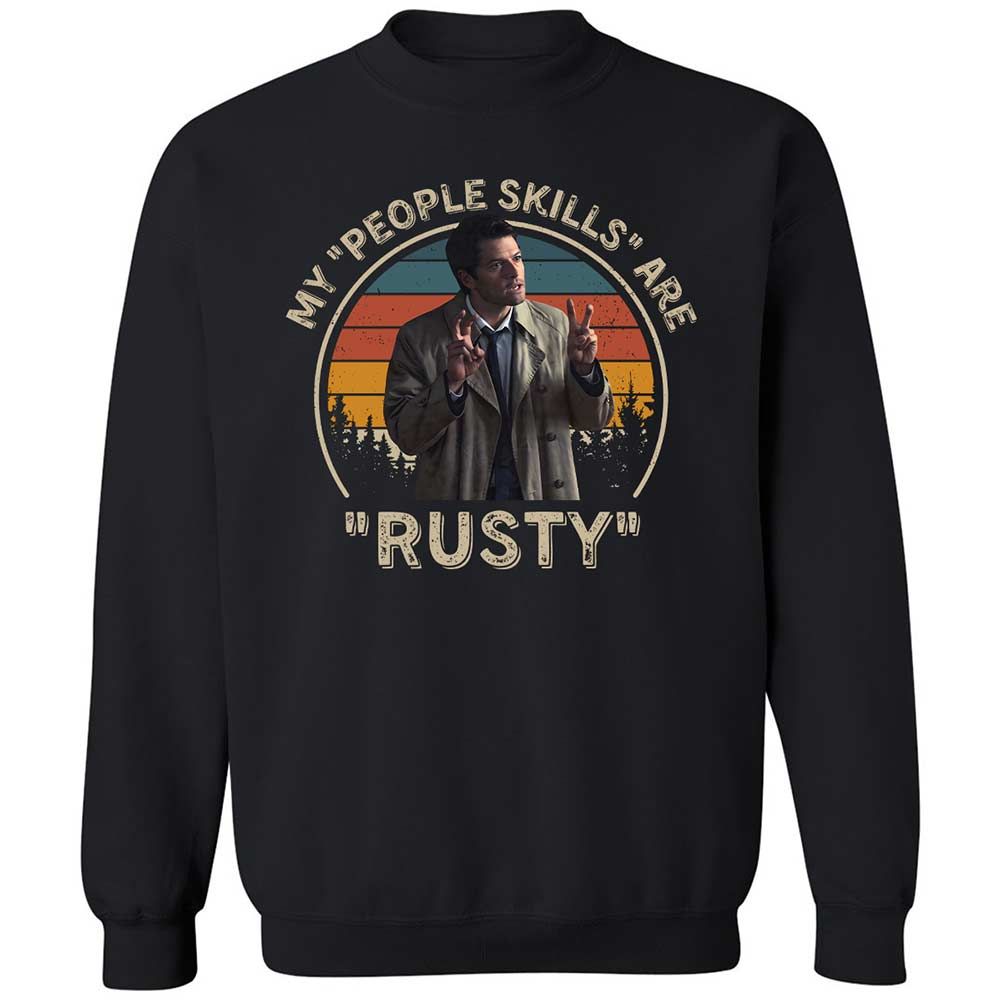 Classic Unisex Sweatshirt - R6PN7B9B - Black - 1