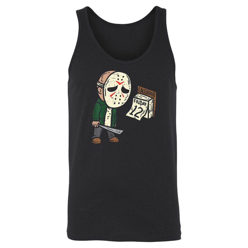 Unisex Jersey Tank - DGTJ24B2 - Black - 1