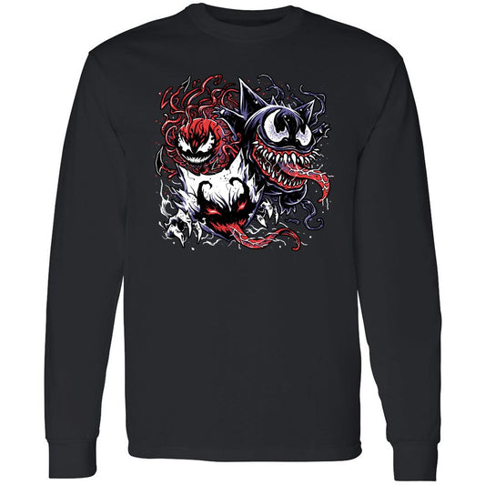 Long Sleeve T-Shirt - HFYZBPBY - Black - 1