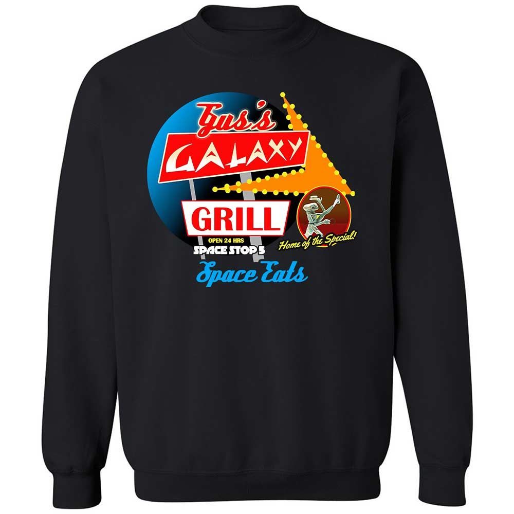 Classic Unisex Sweatshirt - ZPAU99EM - Black - 1