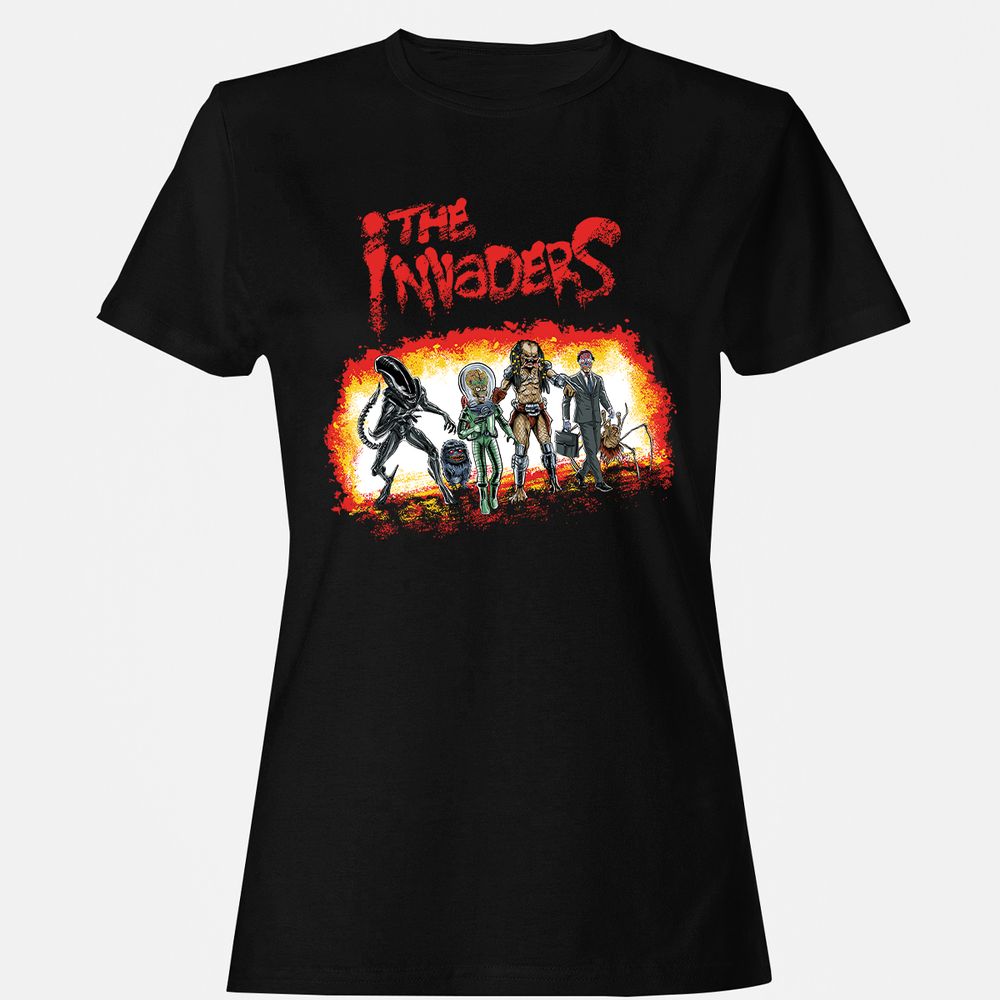 Women's T-Shirt - DR4K7TTN - Black - 1
