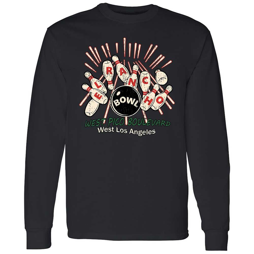 Long Sleeve T-Shirt - YR322WZV - Black - 1