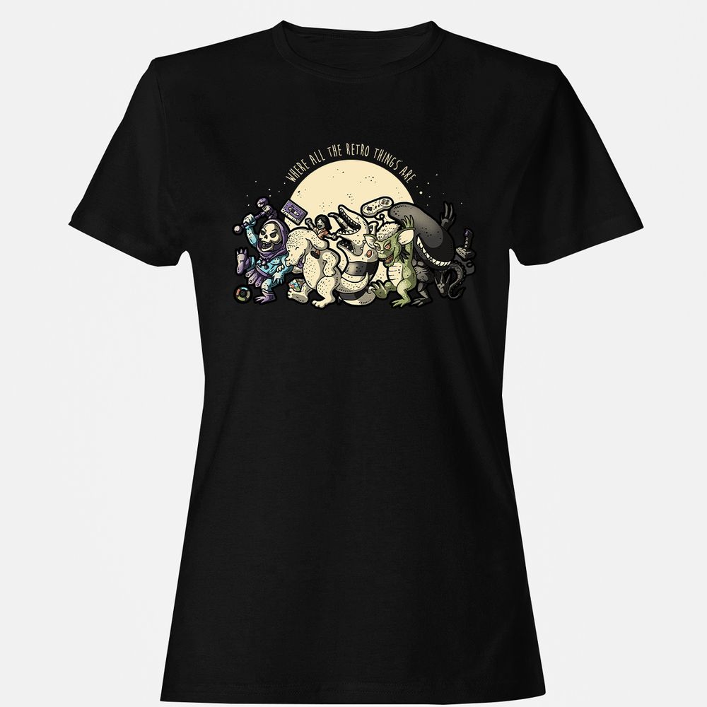 Women's T-Shirt - 732N29V2 - Black - 1