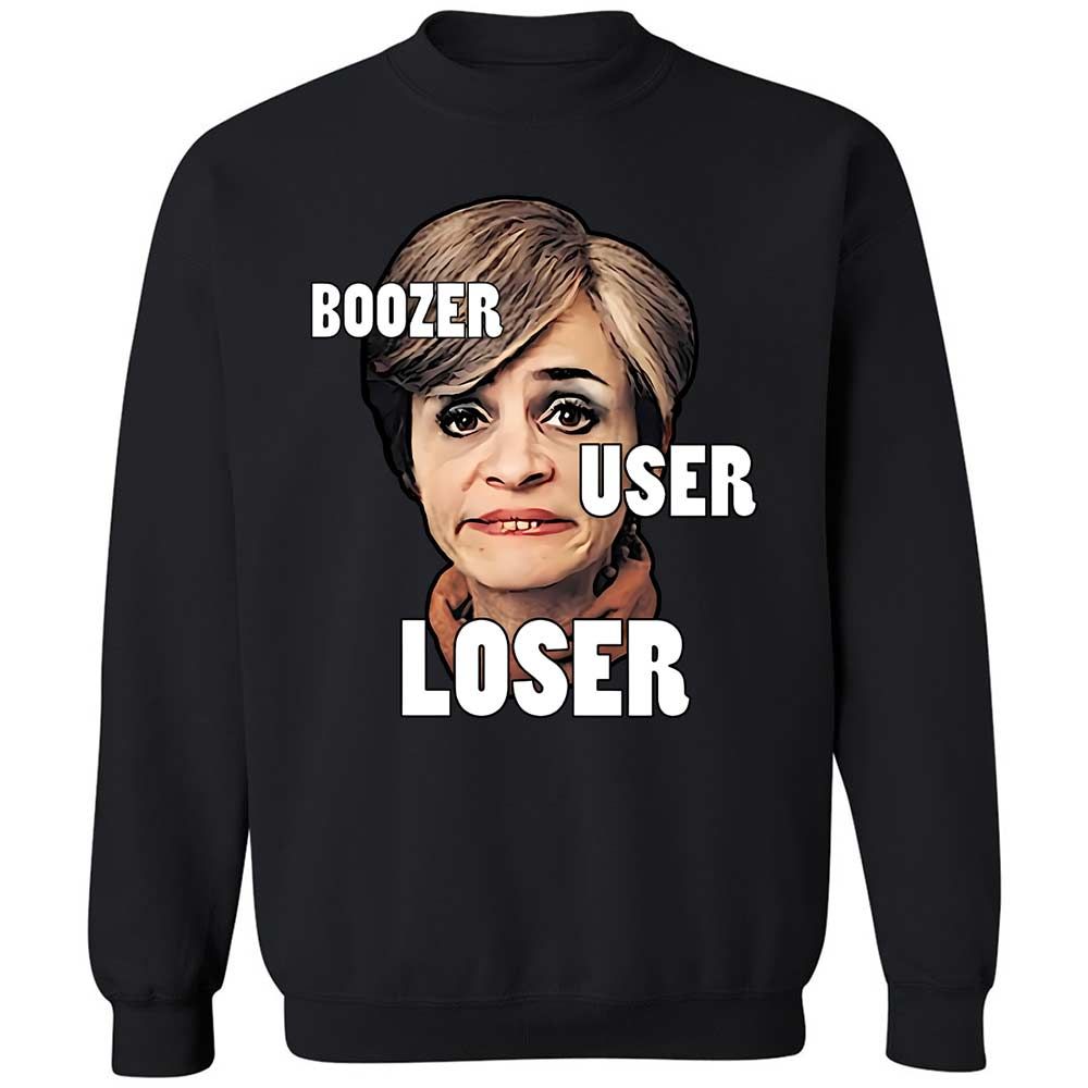 I was a boozer, a user, and a loser - Black - 1