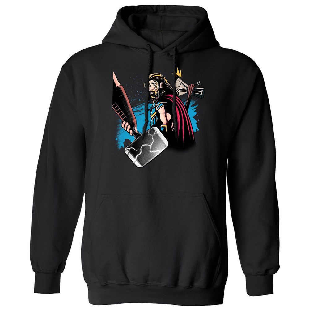 Classic Unisex Hoodie - Q1Z352VH - Black - 1